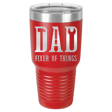 Dad Fixer of Things 30oz Ringneck Tumbler